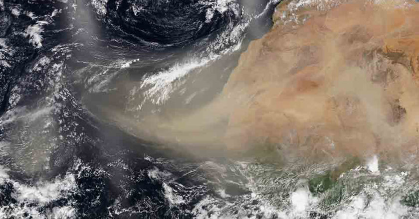 Este domingo llega a Venezuela el Polvo del Sahara