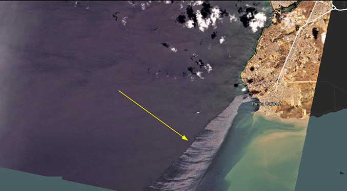 Denuncian nuevo derrame de PDVSA contaminando aguas del Golfo de Venezuela