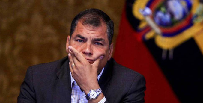 Niegan a Rafael Correa recurso sobre condena de prisión
