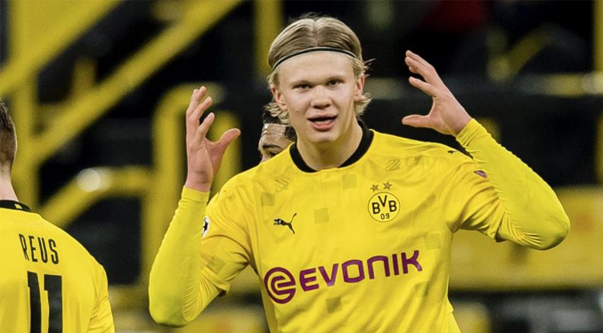 Borussia Dortmund tasa la salida de Haaland en 180 millones de euros