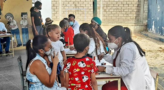 Despliega jornada de Atención Integral en la parroquia Cristo de Aranza de Maracaibo