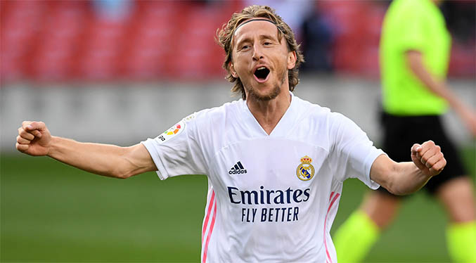 Eligen a Luka Modric como mejor jugador de la semana en la Champions