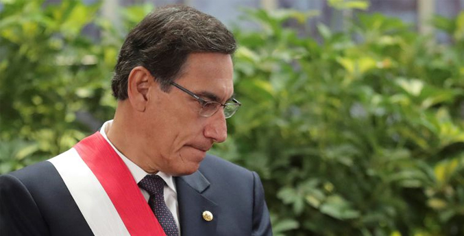 Solicitan prisión preventiva contra el expresidente de Perú Martín Vizcarra