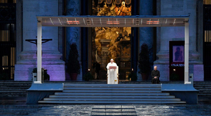 El Papa volverá a oficiar los ritos de Semana Santa con pocos fieles