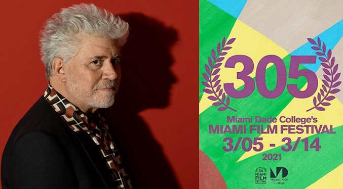 Pedro Almodóvar recibe homenaje en el Festival de Cine de Miami