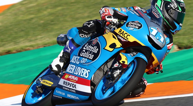 Sergio García el más rápido en la tercera sesión del Gran Premio de Catar Moto3