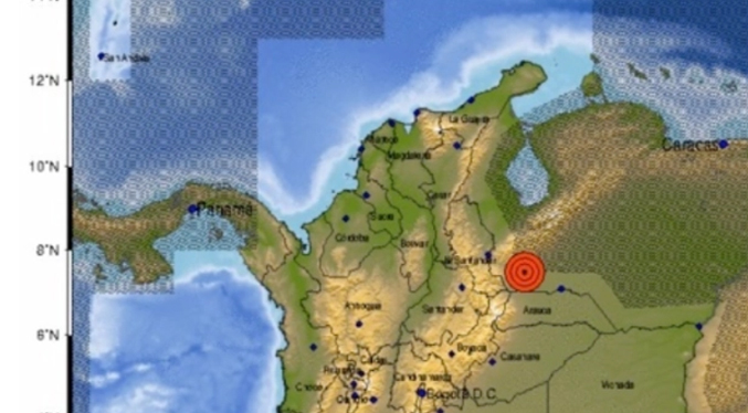 Registran sismo de 5,1 la noche de este martes en la frontera de Colombia y Venezuela