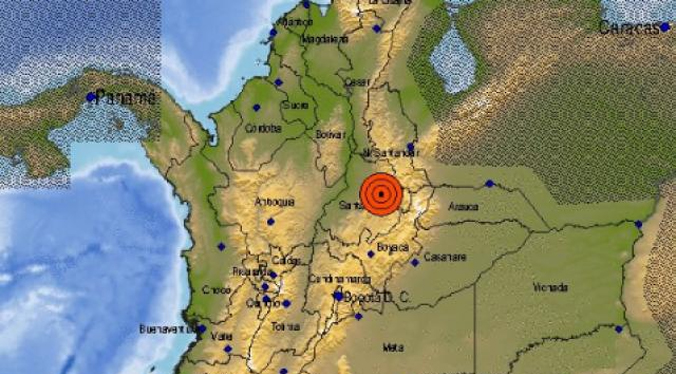 Colombia reporta dos sismos