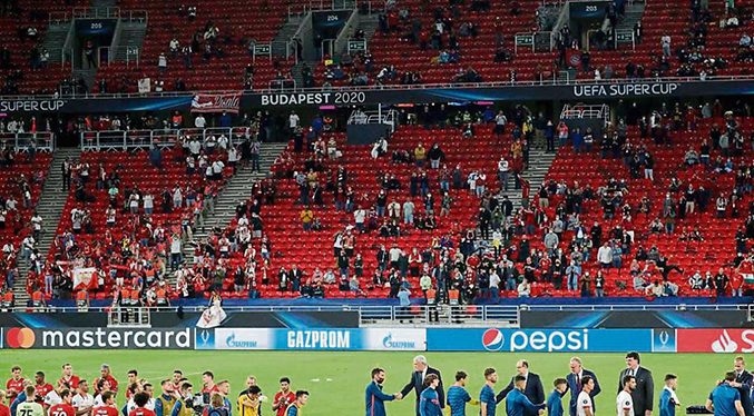 UEFA suprime el límite del 30 % de público en los estadios