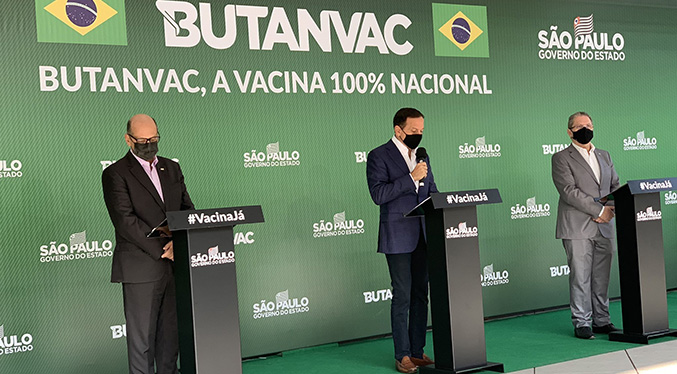Brasil anuncia su primera vacuna contra el COVID-19 y la probará en humanos