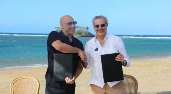Vin Diesel tendrá un estudio de cine en República Dominicana