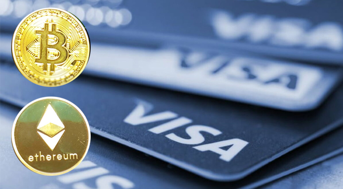 Criptomonedas al alza tras anuncio de que Visa operará con criptodivisa
