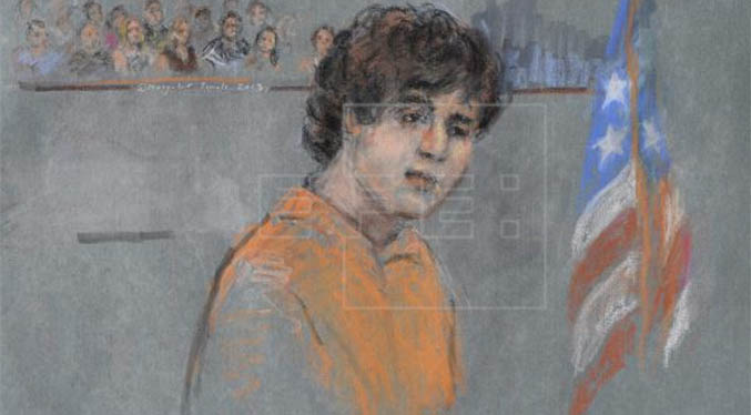 Supremo EEUU evalúa imponer pena de muerte al autor del atentado de Boston