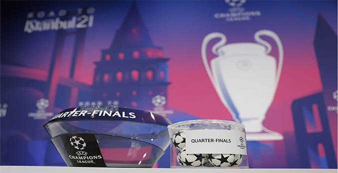 Así quedan los cuartos de Final de la Champions League 2020-21