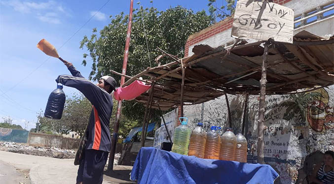 ‘Bachaqueros’ venden en Maracaibo el gasoil al mismo precio que la gasolina