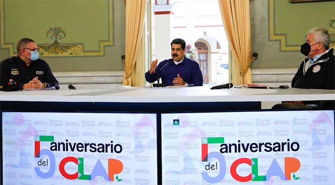 Maduro: Apruebo el pago de los CLAP a través del sistema Patria