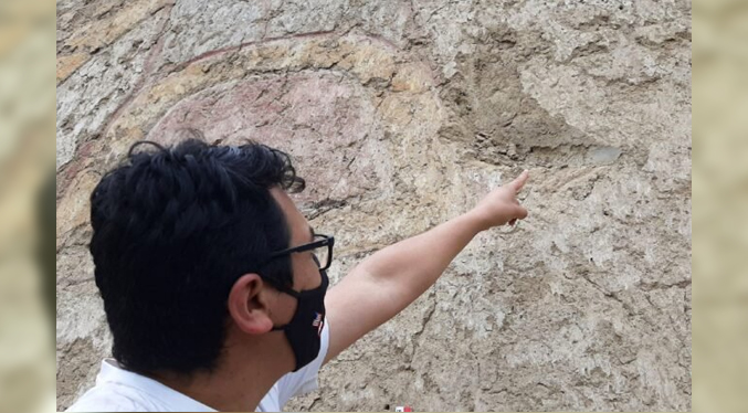 Descubren en Perú un mural prehispánico de 3.200 años
