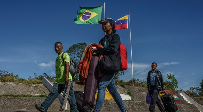 Brasil simplifica el trámite para que los venezolanos obtengan residencia en el país