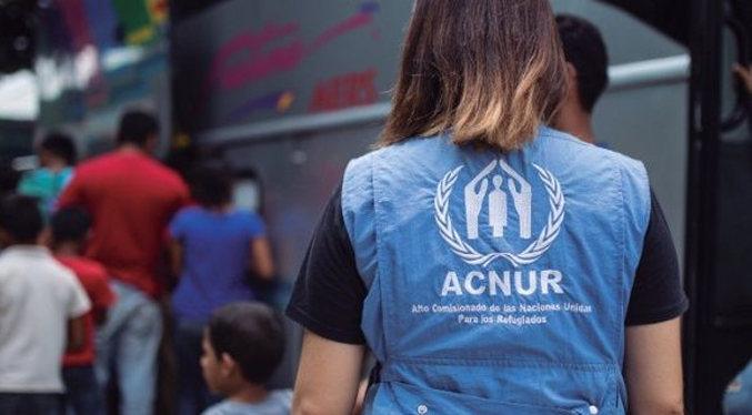 Acnur trabaja para proteger los derechos de venezolanos solicitantes de asilo