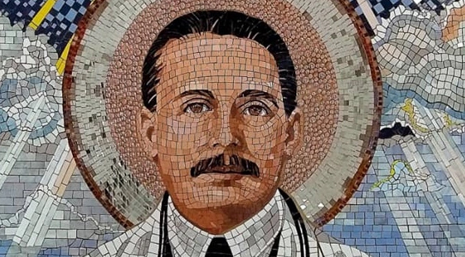 Así es develado el mosaico del Beato José Gregorio Hernández (Video)