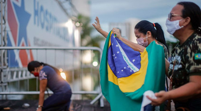 Brasil es el país con la tasa de mortalidad más alta con COVID-19 en toda América