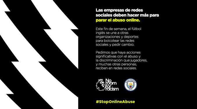El fútbol inglés comienza su boicot contra el abuso online en las redes sociales