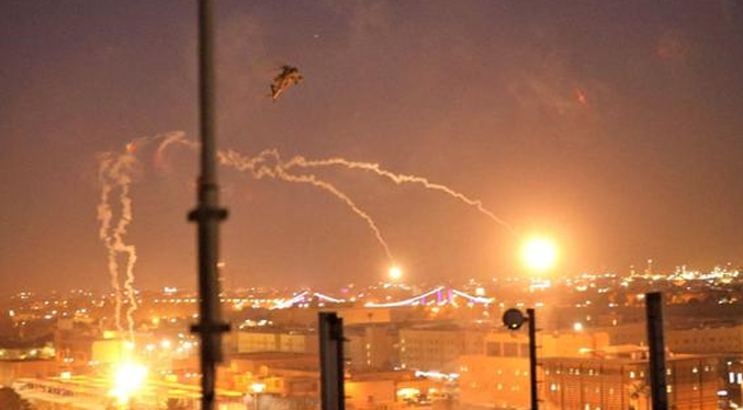 Lanzan dos cohetes en una base aérea de Estados Unidos en Irak
