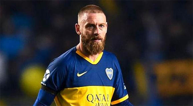 De Rossi ingresó al hospital por COVID-19