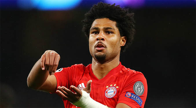 Gnabry es baja en el Bayern ante el PSG por positivo al COVID-19