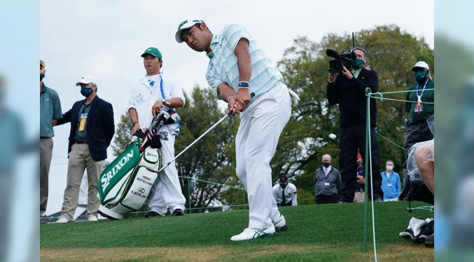 Masters golf: Matsuyama toma la ventaja de 4 tiempos en la ronda final