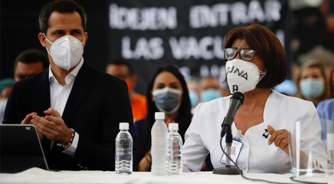 Guaidó llama a protestar el 17 de abril para exigir vacunas