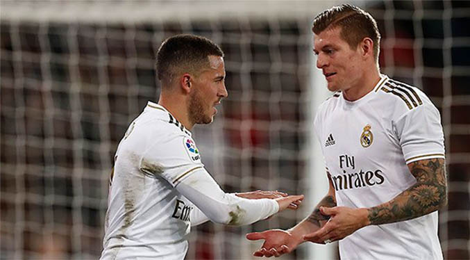 Kroos y Hazard regresan a los entrenamientos del Real Madrid