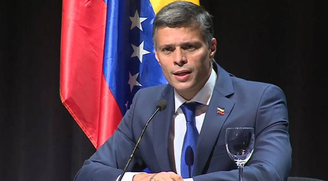 López: Es insólito que Maduro sea quien represente a Venezuela en la Cumbre Iberoamericana