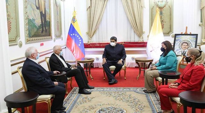 Maduro tras encuentro con el Nuncio Apostólico y el Cardenal Porras: «He sostenido una reunión de reconciliación»