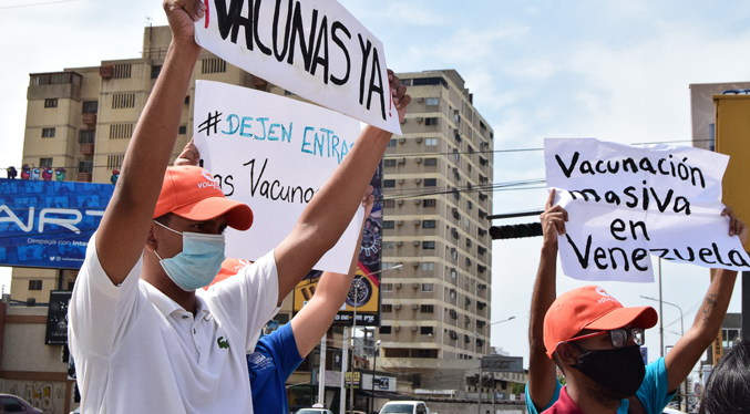 Jóvenes de Voluntad Popular: «La vacuna es un derecho de todos los venezolanos»