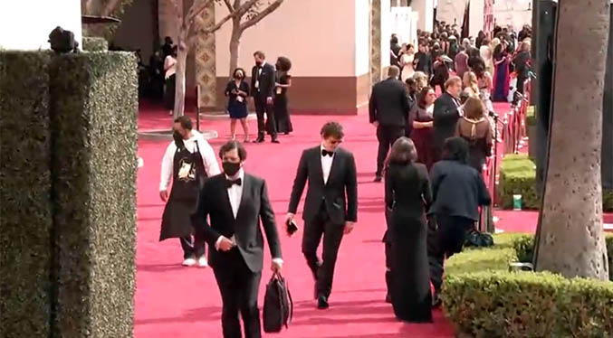 La alfombra roja de la 93° edición de los Premios Oscar en el Dollby Theater (Fotos)