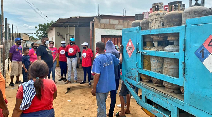 Más de tres mil familias beneficiadas con distribución de bombonas de gas en el Zulia