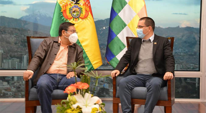 Canciller revisa cooperación bilateral con Bolivia mediante el ALBA-TCP