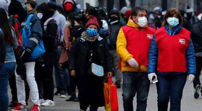 Chile suma más de seis mil nuevos contagios