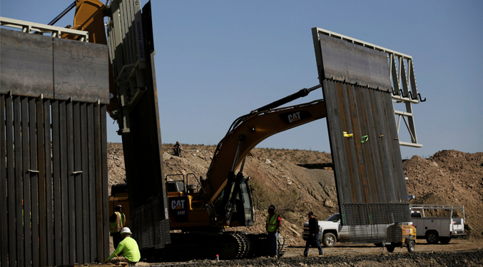 Pentágono cancela proyectos de construcción de muro en frontera EEUU – México