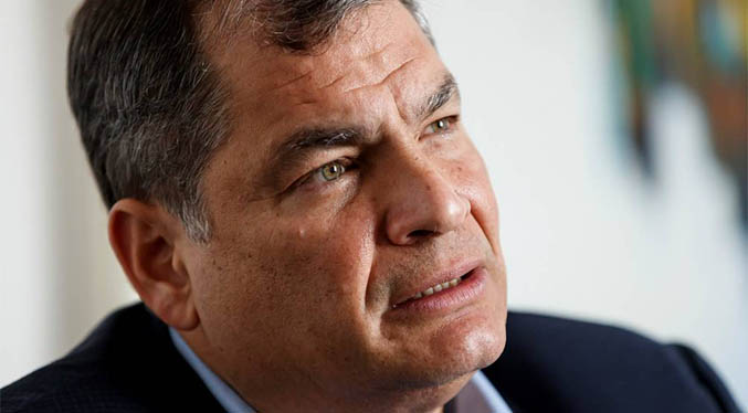 Rafael Correa sobre victoria de Lasso: «Su éxito será el del Ecuador»