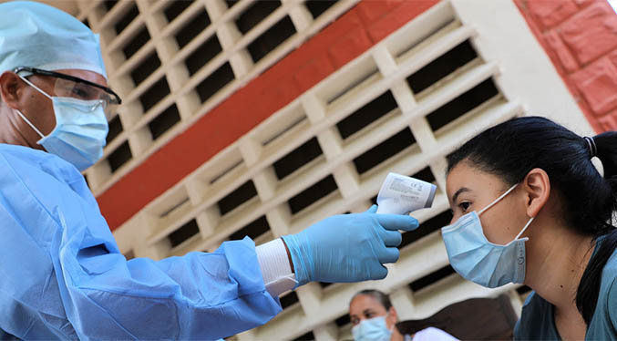 20 fallecidos y mil 398 nuevos contagios de COVID-19 en Venezuela