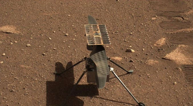 El vuelo de Mars Ingenuity se retrasa después de que falla la prueba del rotor