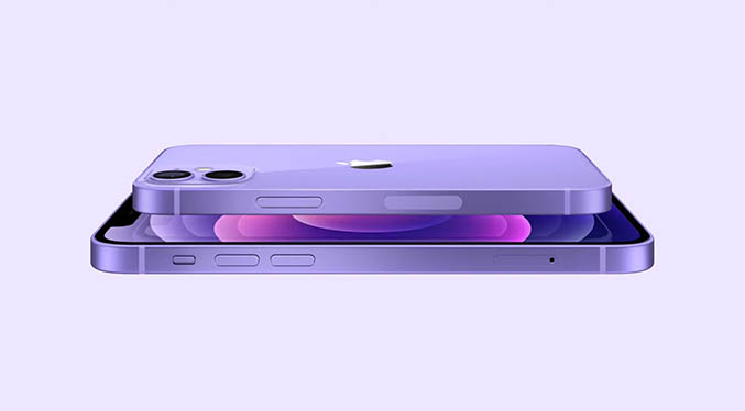 Apple viste al iPhone 12 con nuevo color