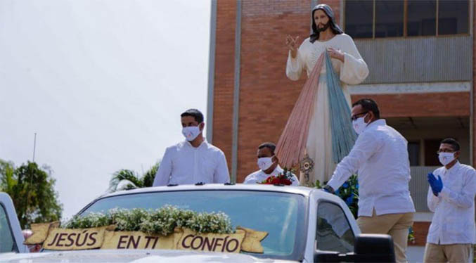 Jesús de la Misericordia recorre Maracaibo este domingo