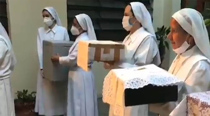 Reliquias de José Gregorio Hernández recorren la ruta que frecuentaba el médico de los pobres en Caracas