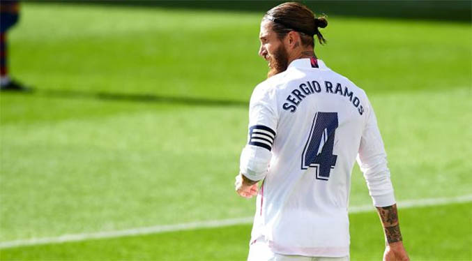 Sergio Ramos supera el COVID-19