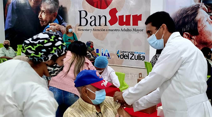 Prieto lidera inicio de vacunación con la Sputnik V a los abuelos del Zulia