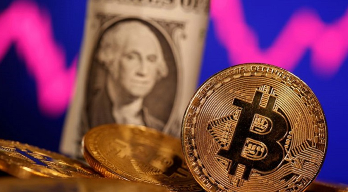 Precio del bitcoin está por debajo de los 37 mil dólares