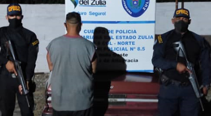 Aprehenden al «Gordo Víctor» por robar en una estación de combustible